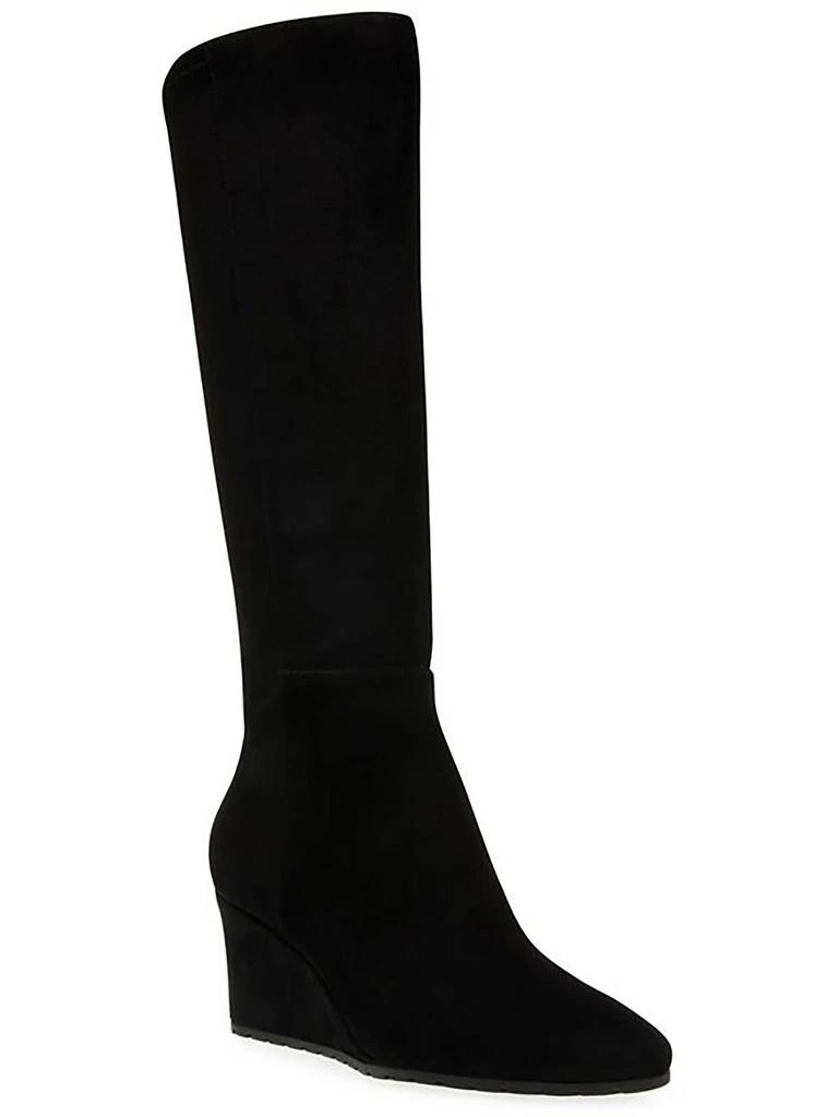 Anne Klein akvalonia Womens Faux Suede Wide Calf Knee-High Boots 1