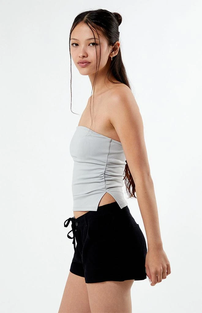PacSun Fixed Waist Linen Shorts 3