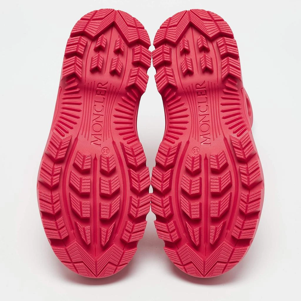 Moncler Moncler Pink Rubber Misty Rain Boots Size 35 6