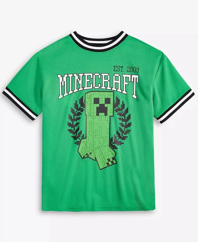 Minecraft Little & Big Boys Team Creeper Soccer Jersey Shirt 7