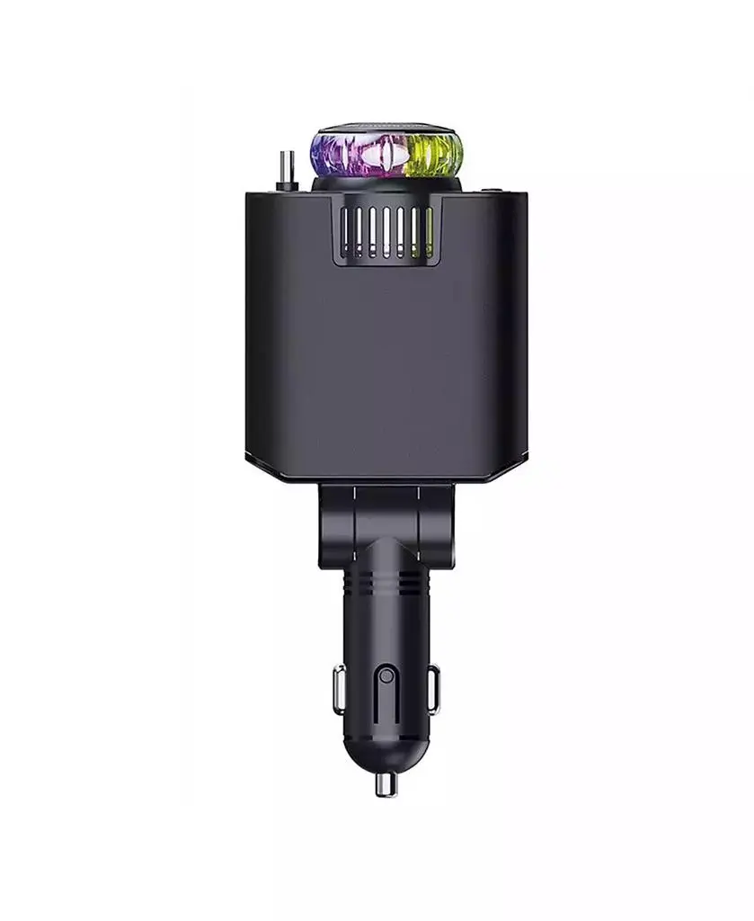 Artudatech 120W Car Charger with Retractable Cable, Aromatherapy and Star Ceiling Light