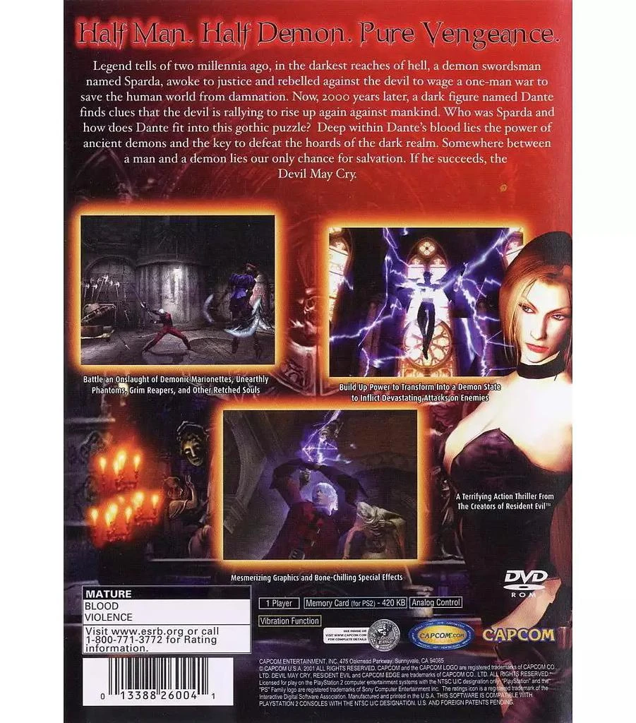 CAPCOM Devil May Cry - Playstation 2 - BeyondStyle