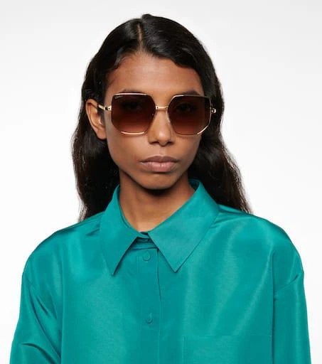 Cartier Eyewear Collection Santos de Cartier square sunglasses 3