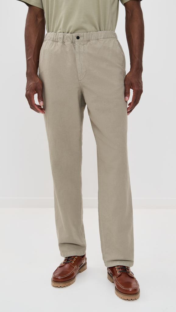 Norse Projects Ezra Relaxed Cotton Linen Trousers
