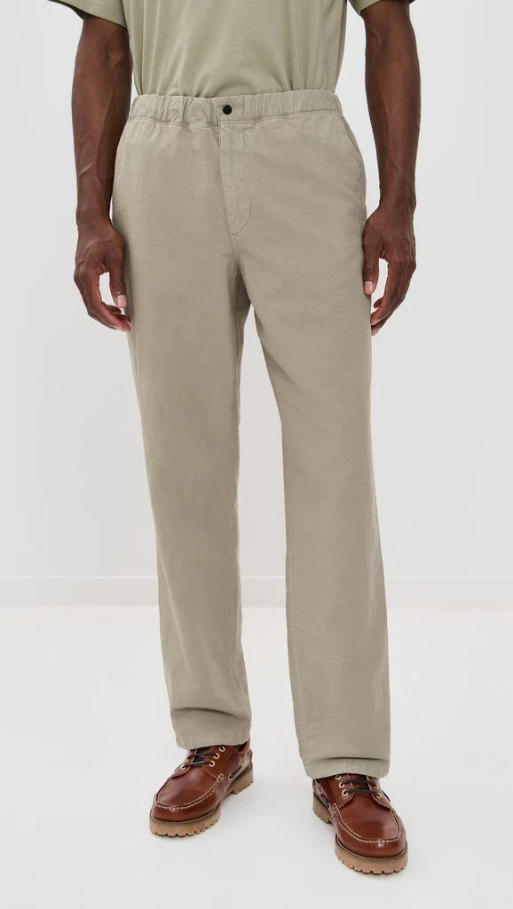 Norse Projects Ezra Relaxed Cotton Linen Trousers 1