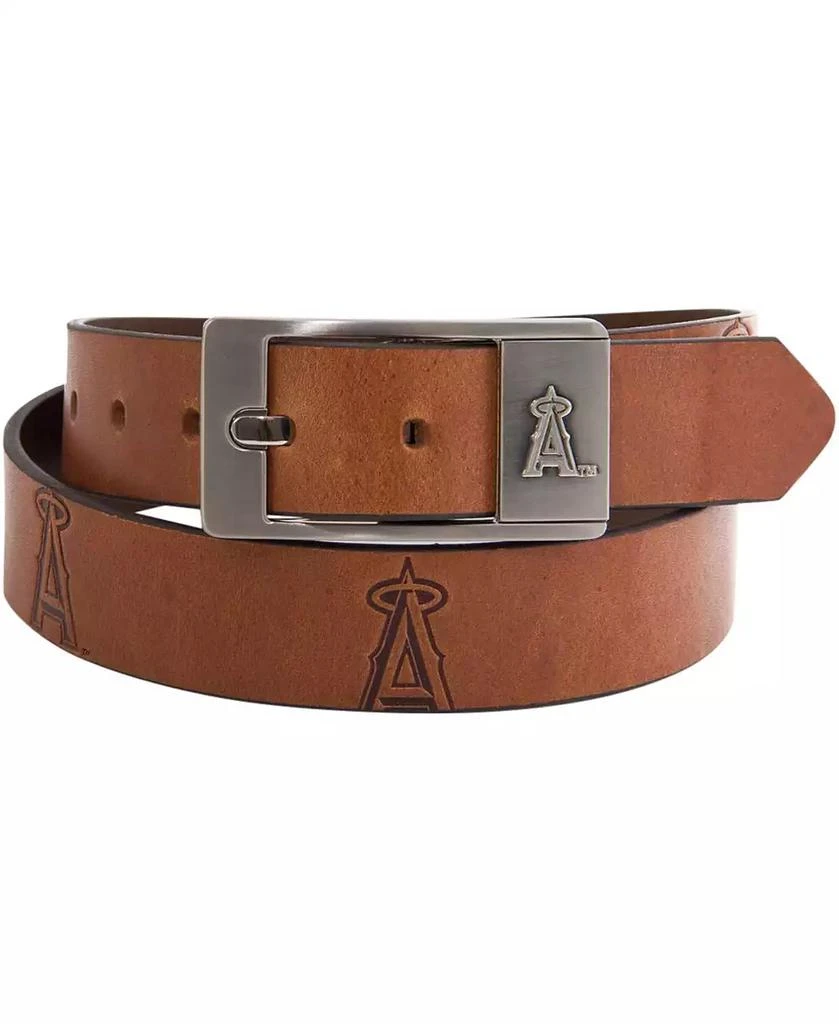 Eagles Wings Men's Los Angeles Angels Brandish Leather Belt 1