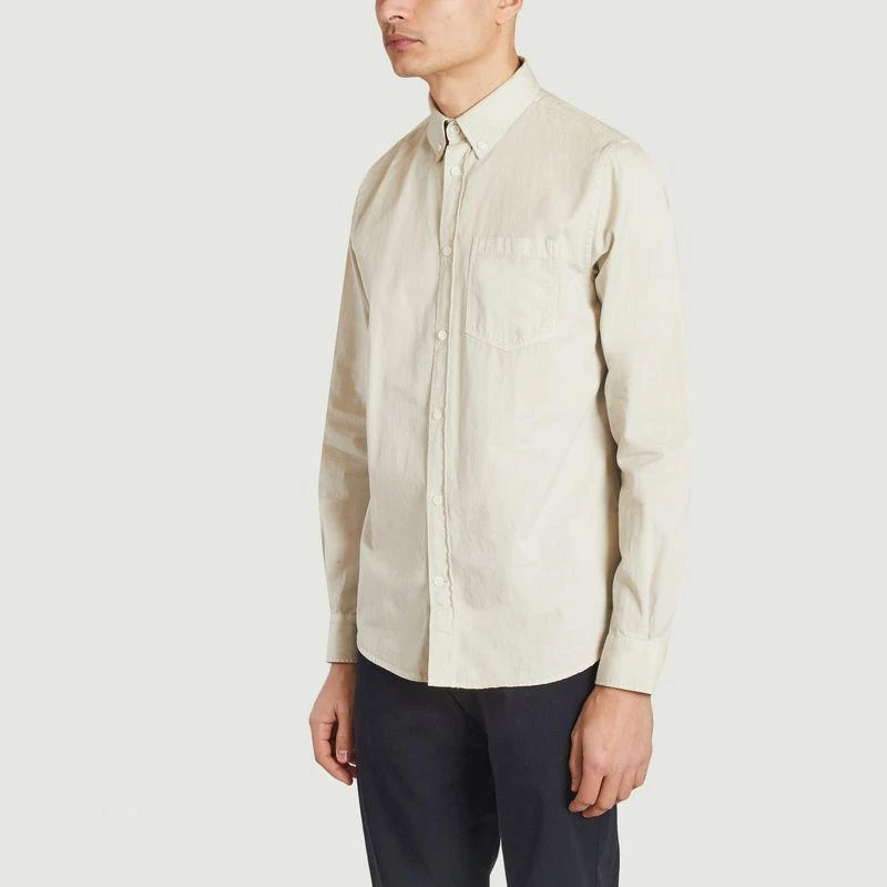 Norse Projects Anton Light Twill shirt oatmeal NORSE PROJECTS 2