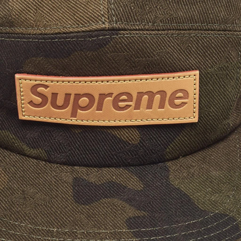 Louis Vuitton Louis Vuitton x Supreme Green Camouflage Cotton Cap Size 56 4