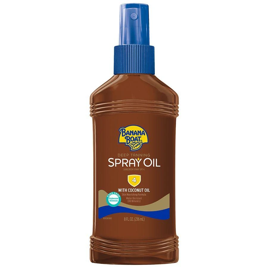 Banana Boat Deep Tanning Spray Oil, SPF 4