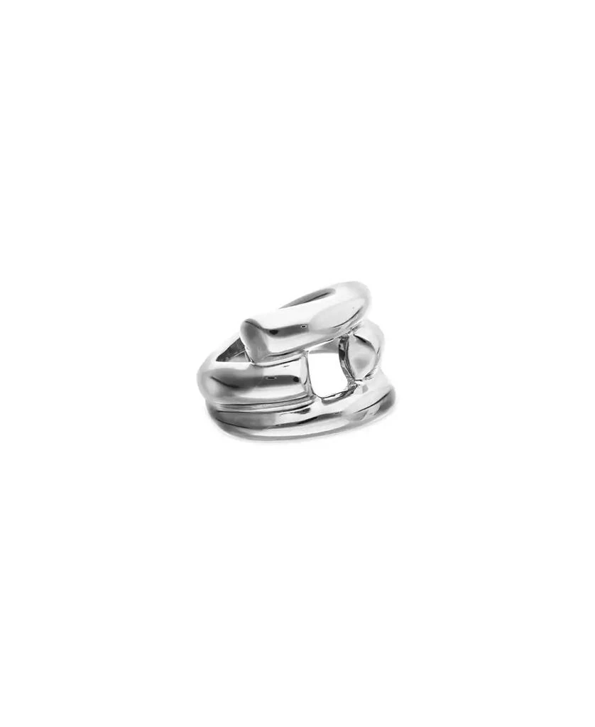 UNOde50 Sterling Silver Alloy Ring in the Shape of a Tube 2