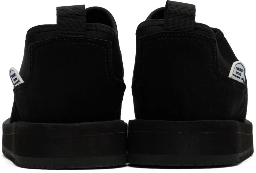 SUICOKE Black RON-Swpab-MID Loafers 2