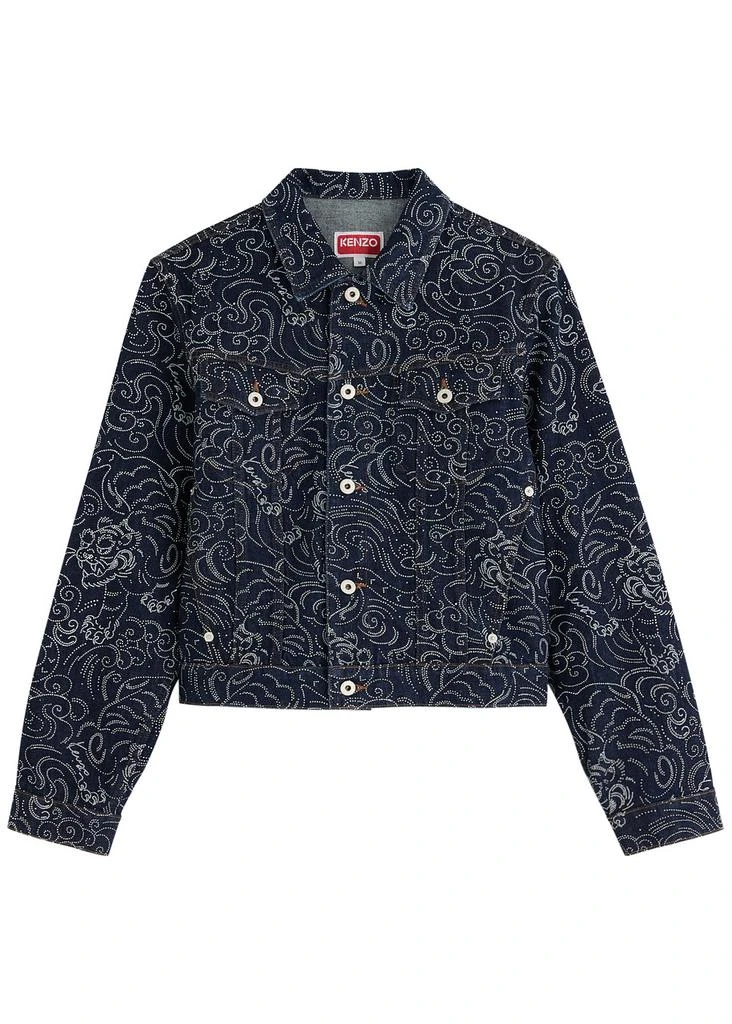 Kenzo Star Tiger denim jacket 1
