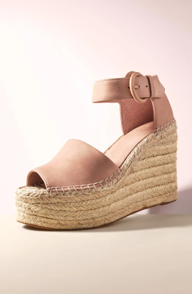 Marc Fisher Alita Platform Wedge Espadrille Sandal 10