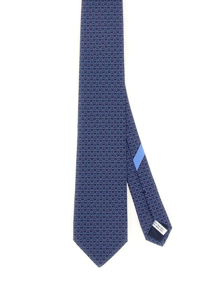 Salvatore Ferragamo CRAVATTA CON STAMPA LOGO 2