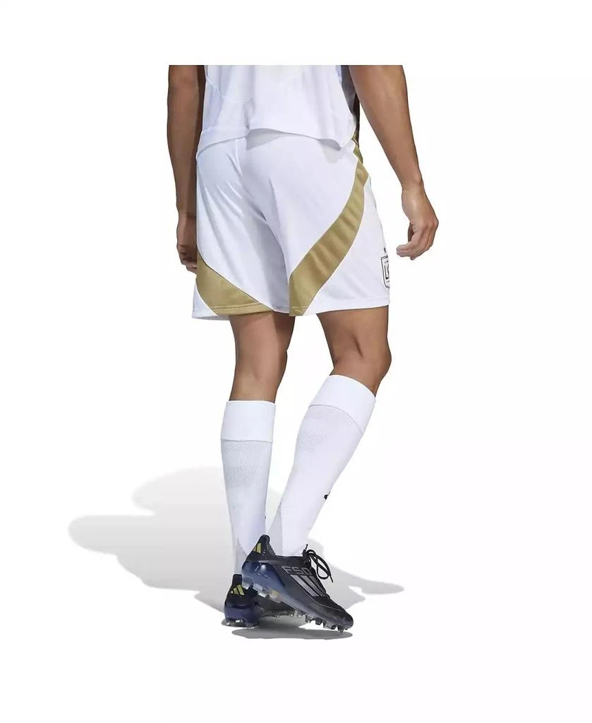Adidas Men's White LAFC Away 2025 Secondary Authentic Shorts 4