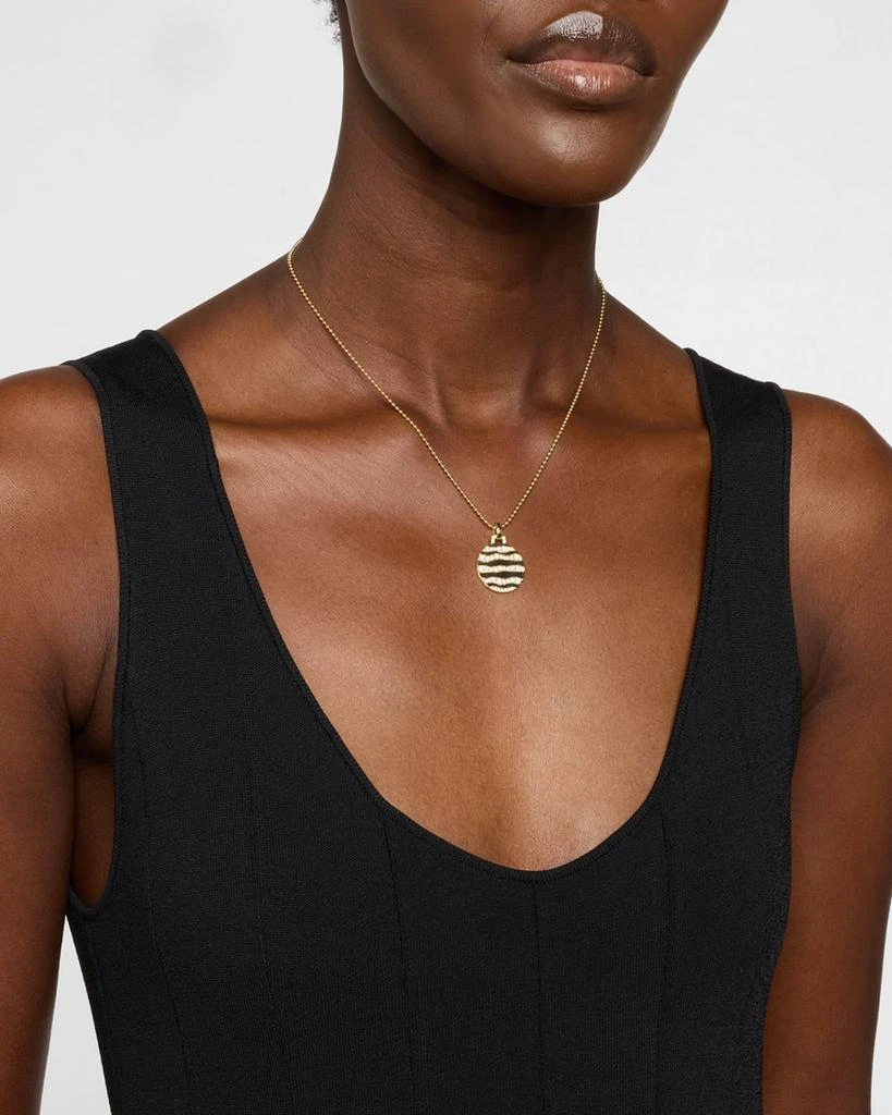 Graziela Gems 18K Yellow Gold Alma Dos Rio Diamond Pendant Necklace 2
