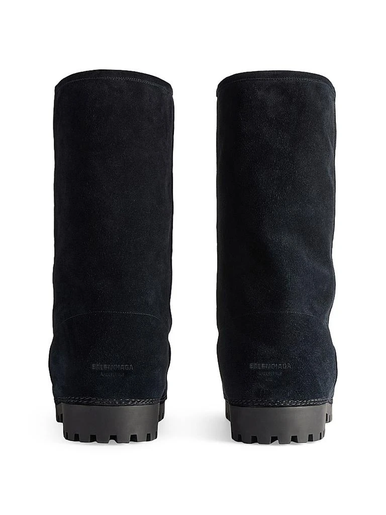 Balenciaga Alaska Faux Fur High Boots 3