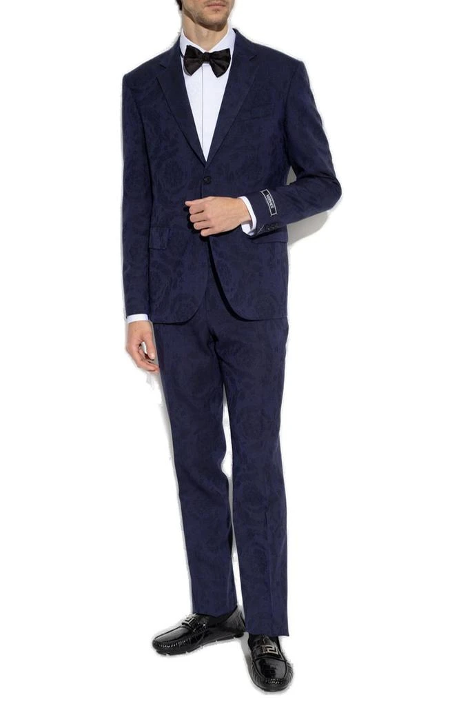 Versace Versace Barocco-Motif Long-Sleeved Poplin Shirt 3