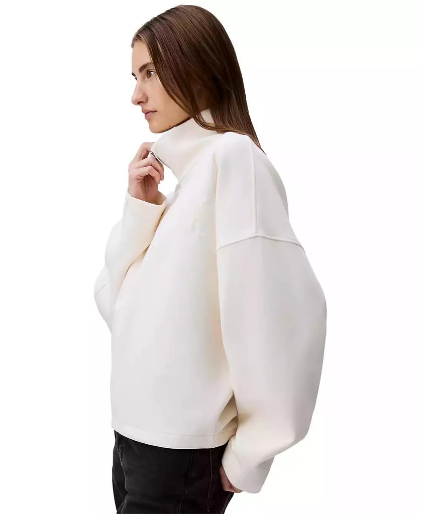 Calvin Klein Women's Quarter-Zip Sweatshirt 4