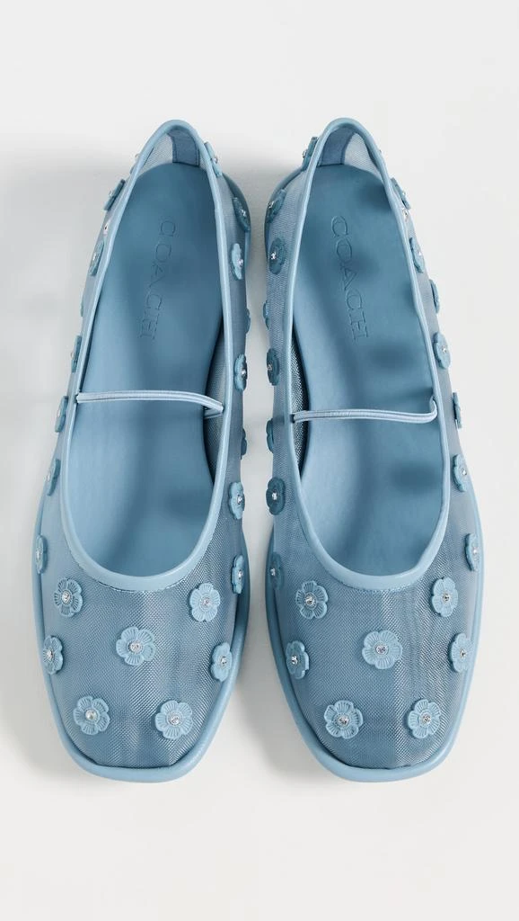 Coach Emilia Mary Jane Flats 4