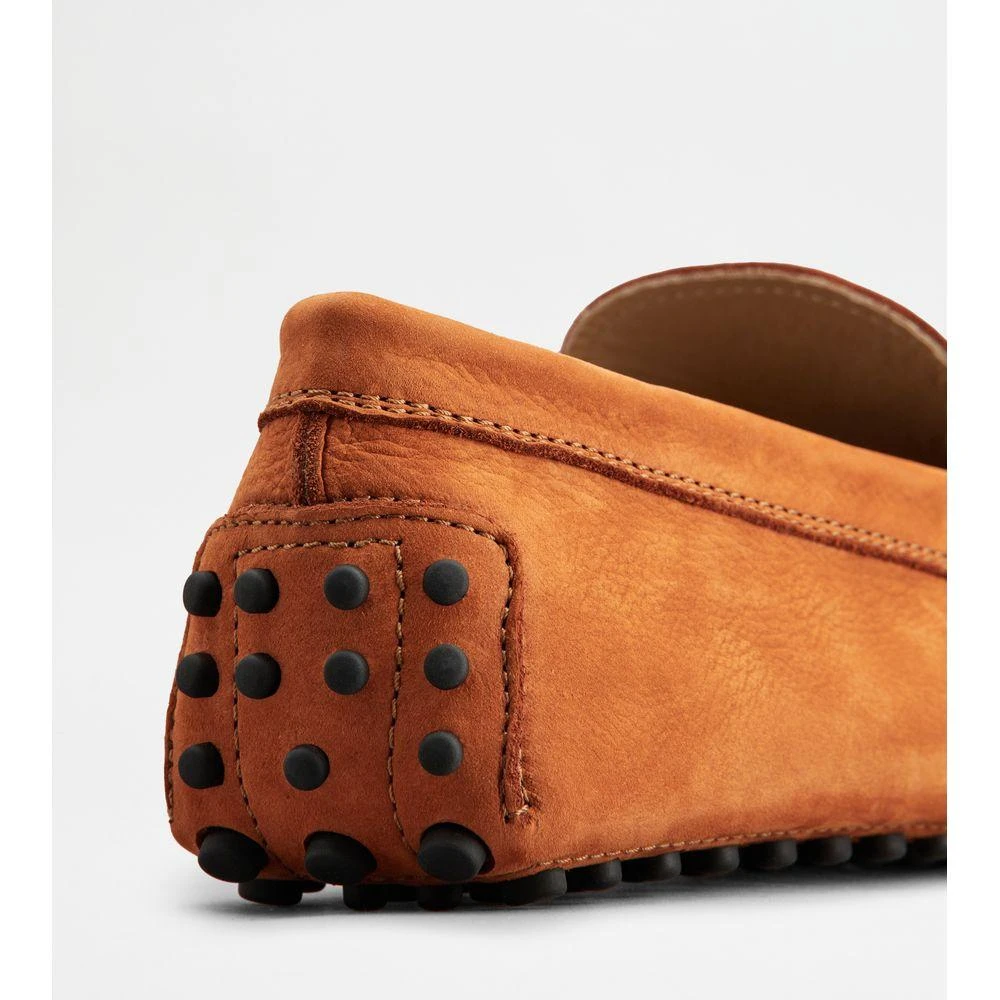 Tod\'s Mocassino Gommini Light Brown Leather Driving Loafers Men’s Size 8.5US Gommino Driving Shoes in Nubuck – On Sale Now with Up to 58  main image 3