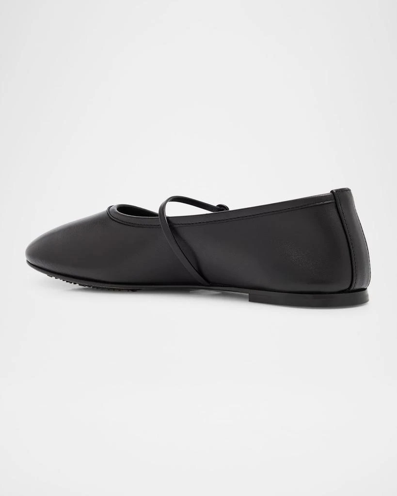 Dear Frances Winter Leather Mary Jane Ballerina Flats 4