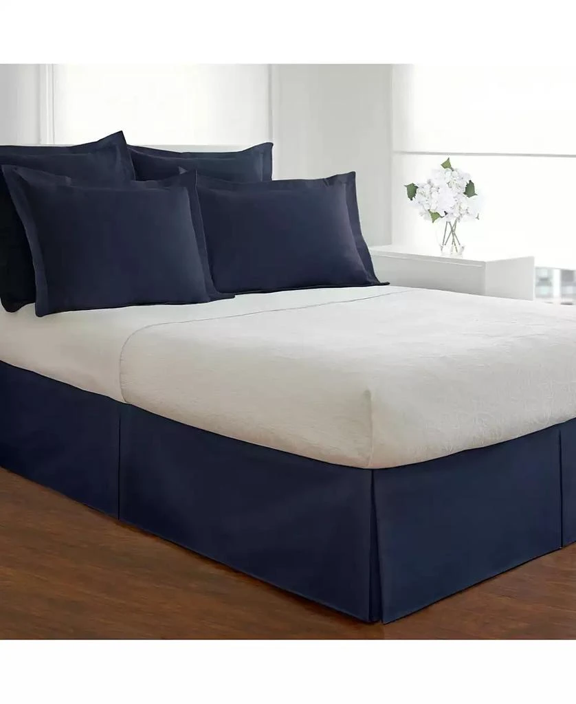 Fresh Ideas Poplin Tailored Bed Skirt, Queen 10