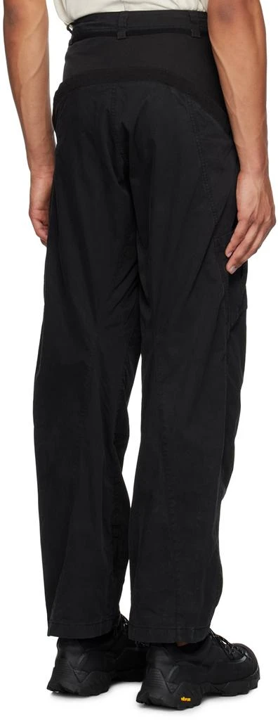 Hyein Seo Black Pleated Cargo Pants 3
