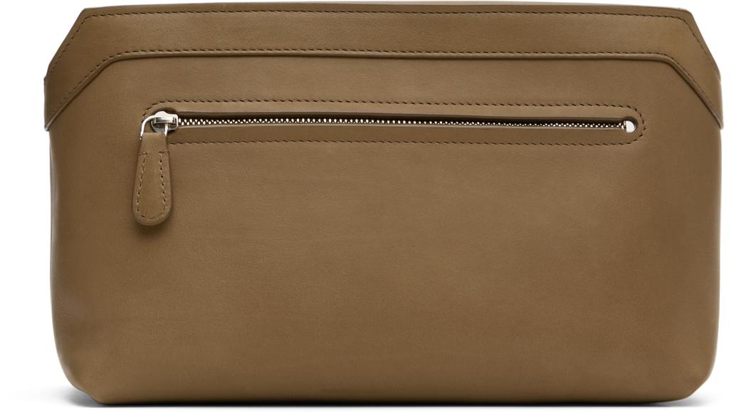 関税込 ★ THE ROW ザ・ロウ Brown Zipped Keychain Coin Pouch The Row Brown Zipped Keychain Coin Pouch - Handbags