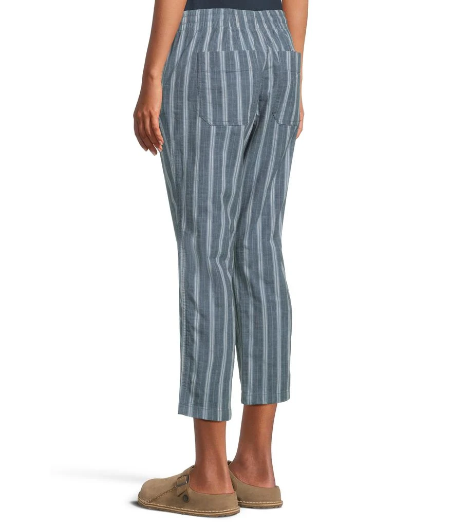 L.L.BEAN Lakewashed Chino Pull-On Chambray Pants Ankle 3