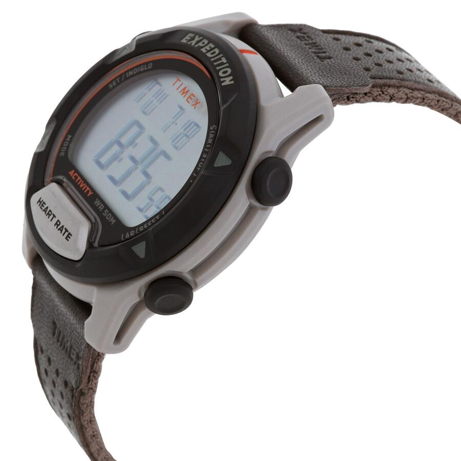 Timex Open Box - Timex Expedition Trailblaze Alarm Quartz Digital Men's Smart Watch TW4B27100