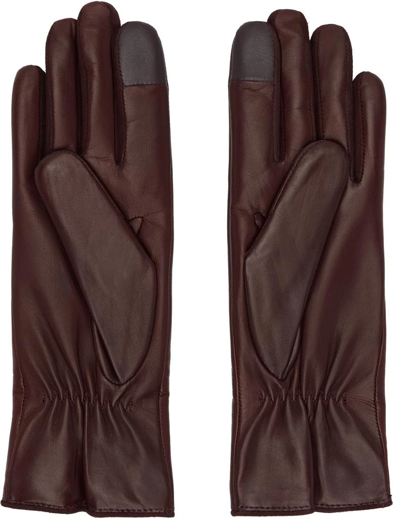 Handsome Stockholm Burgundy Essentials Gloves 2