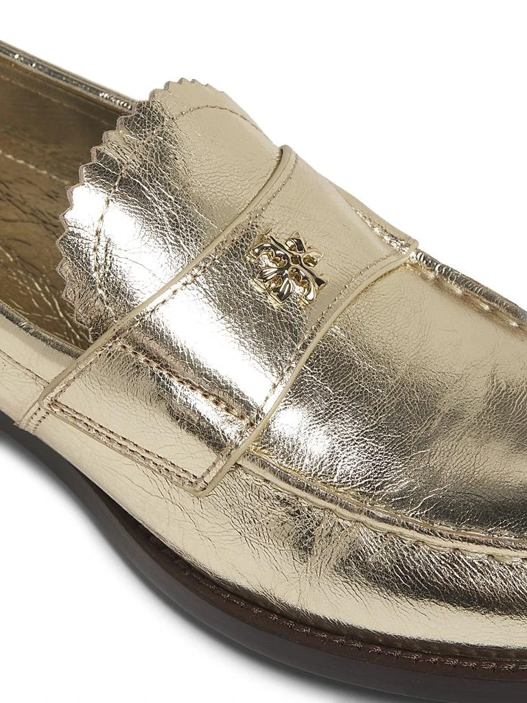 Tory Burch Classic Metallic Leather Loafers 5
