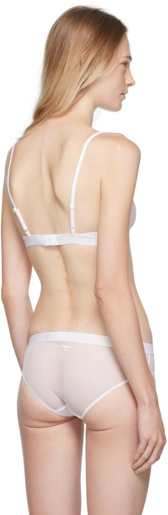 Alexander Wang White Sheer Bra 3