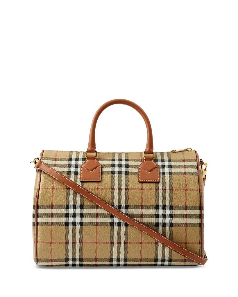 Burberry Medium Check Bowling Bag 5