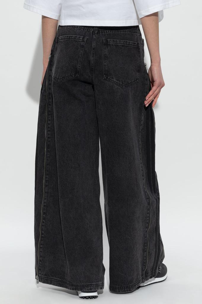 Adidas Originals Adilenium Season 3 Zip Washed Denim Jeans