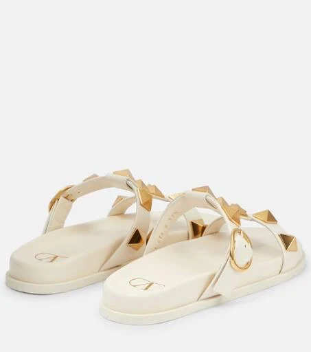 Valentino Roman Stud leather slides 3