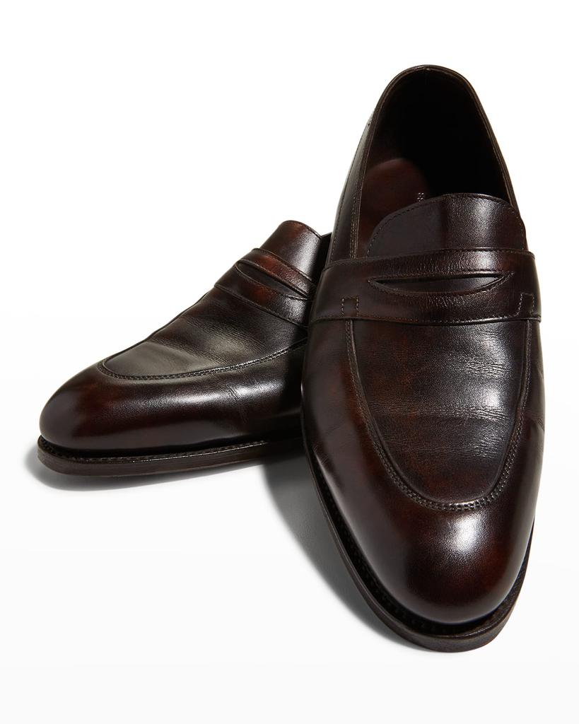 John Lobb - Adley Black Leather Dress Shoe | Mitchell Stores John