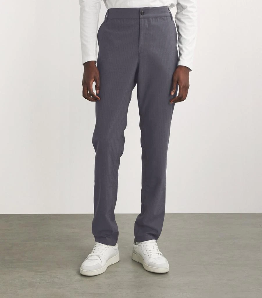 Paige Straight-Fit Stafford Trousers 3