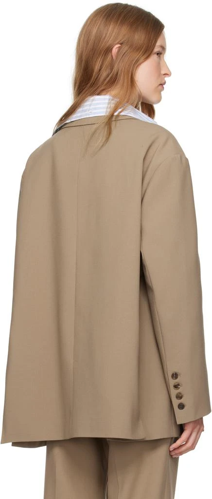 The Frankie Shop Beige Bea Blazer 3