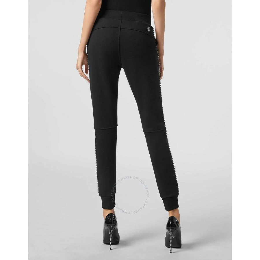 Philipp Plein Crystal Jogging Trousers In Black 2