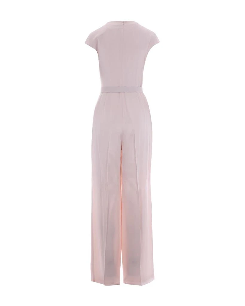 Max Mara Pink Envers Satin Jumpsuit