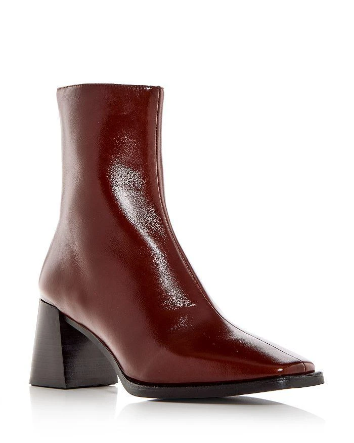 Jeffrey Campbell Women's Sherpal Block Heel Booties 1