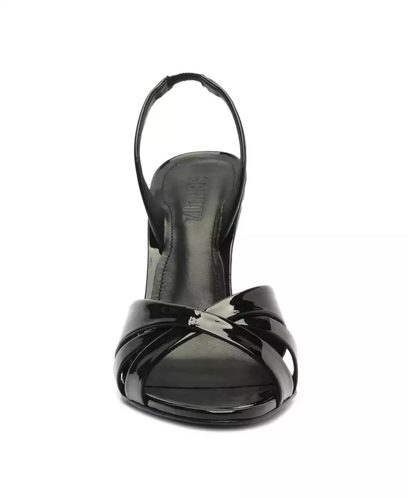 Schutz Women's Keefa Sling Leather Sandals 11