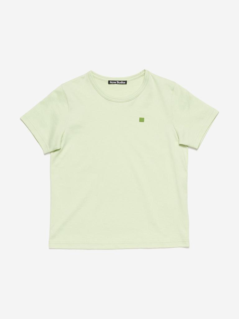 Acne Studios Acne Studios Kids Nash Face T-Shirt in Green