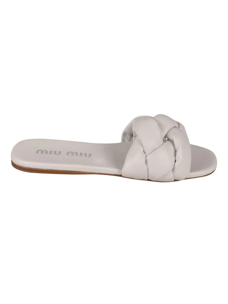 Miu Miu Criss-cross Sliders 1