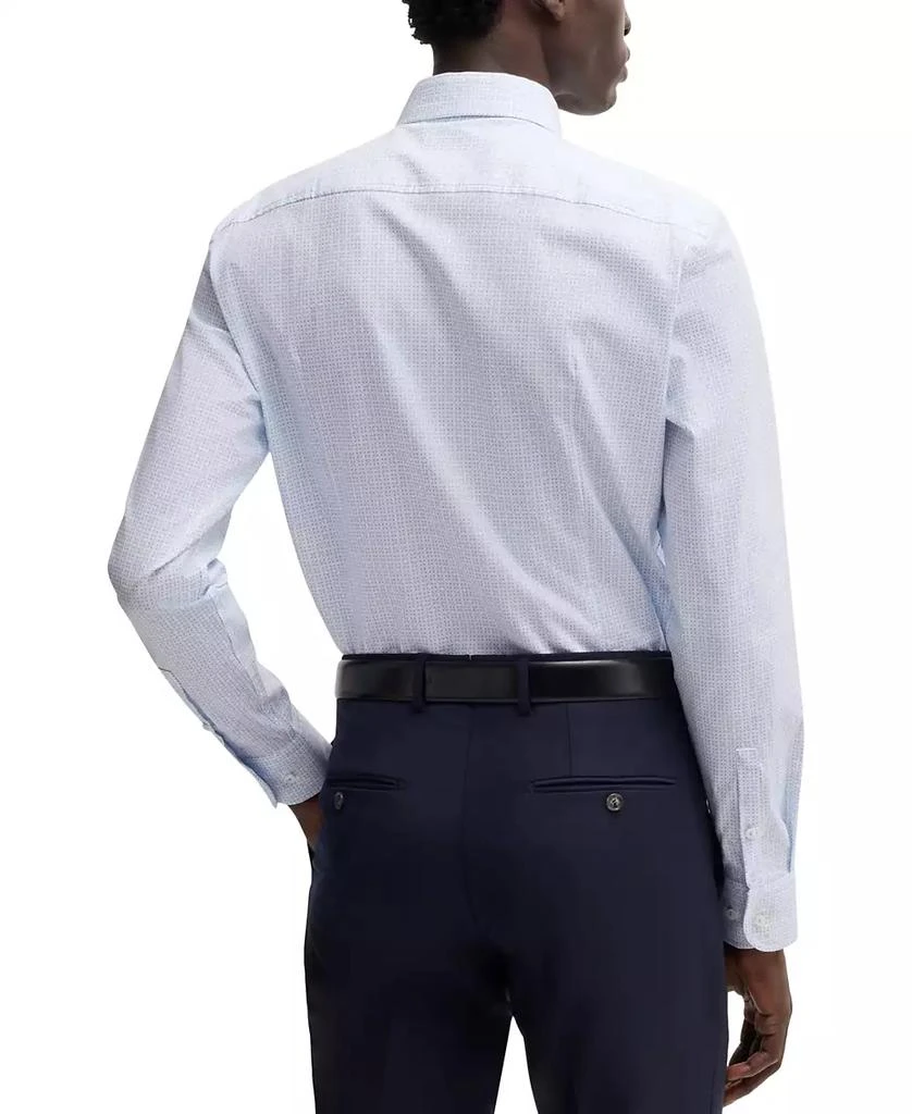 Hugo Boss Men's Slim-Fit Printed Dress Shirt 4