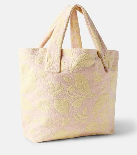 Chloé Floral cotton-blend terry diaper bag 3