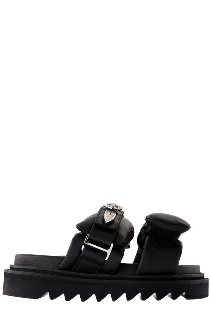 サンダル・ミュール Aj1018 Flat Shoes - Toga Pulla - Black - Leather TOGS13001350_000.jpg?v=1656629837