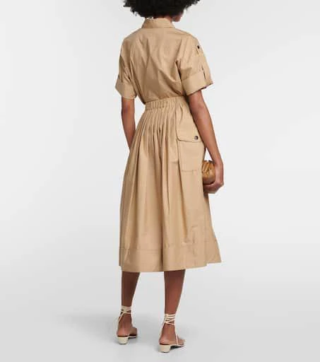 CO A-line cotton midi skirt 3
